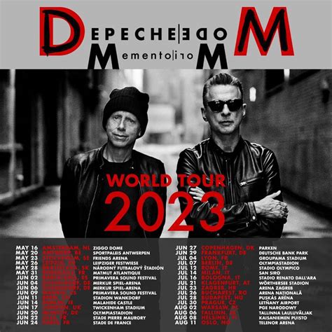 depeche mode 2023 tour dates
